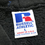 (VINTAGE) 1990'S MADE IN USA RUSSELL PLAIN PULLOVER HOODIE SWEAT SHIRT