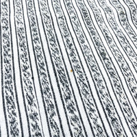 (VINTAGE) UNKNOWN STRIPED PATTERN BAJA HOODIE WITH BIG HOOD