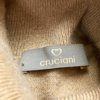 (VINTAGE) MADE IN ITALY CRUCIANI CASHMERE 100% TURTLENECK KNIT