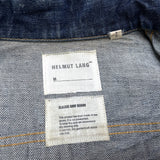 (DESIGNERS) 1990'S～ MADE IN ITALY HELMUT LANG CLASSIC RAW DENIM 2 POCKET DENIM TRUCKER JACKET