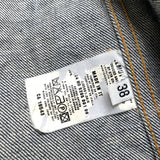 (DESIGNERS) 1990'S～ MADE IN ITALY HELMUT LANG CLASSIC RAW DENIM 2 POCKET DENIM TRUCKER JACKET