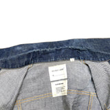 (DESIGNERS) 1990'S～ MADE IN ITALY HELMUT LANG CLASSIC RAW DENIM 2 POCKET DENIM TRUCKER JACKET