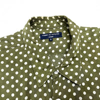 (DESIGNERS) AD2007 COMME des GARCONS HOMME POLKA DOTS PATTERN CUPRA 100% SHIRT