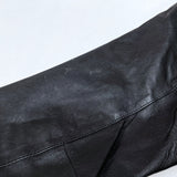 (VINTAGE) 1980'S CLAUDE LAMONT LEATHER SHIRT