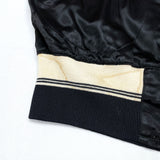 (VINTAGE) 1960'S SATIN VARSITY JACKET WITH PATCH POCKET AS IS
