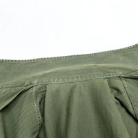 (VINTAGE) 1950'S US ARMY 13 STAR BUTTON HBT UTILITY SHIRT