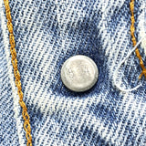 (vintage) 1982 Levi's 501 RED LINE CUT OFF DENIM SHORTS