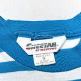 (t-shirt) DEAD STOCK NEW 1990'S～ MADE IN USA MERVYN'S、CHEETAH STRIPED POCKET T-SHIRT 2PCS SET