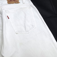 (VINTAGE) 1990'S～ MADE IN USA Levi's 505 WHITE DENIM PANTS