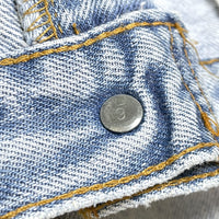 (VINTAGE) 1970'S～ Levi's 501 66 CHAIN STITCH DISTRESSED DENIM PANTS