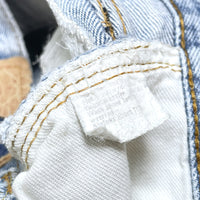 (VINTAGE) 1970'S～ Levi's 501 66 CHAIN STITCH DISTRESSED DENIM PANTS