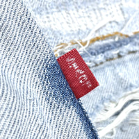 (VINTAGE) 1970'S～ Levi's 501 66 CHAIN STITCH DISTRESSED DENIM PANTS