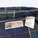 (VINTAGE) 1990'S～ BIG MAC PLAID PATTERN HEAVY FLANNEL SHIRT