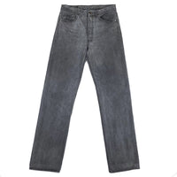 (VINTAGE) 1980'S MADE IN USA Levi's 501 POST DYED BLACK DENIM PANTS