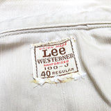 (VINTAGE) 1960'S～ Lee WESTERNER 100-J CUTOFF TRUCKER VEST