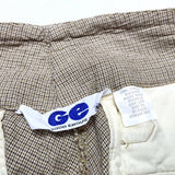 (designers) 1990'S～ GOOD ENOUGH PLAID PATTERN SHORTS WITH CINCH BACK