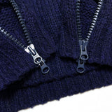(designers) 2013 UNDERCOVERISM SIDE ZIP DESIGN SLEEVELESS TURTLENECK KNIT