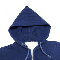 (VINTAGE) 1960'S～ UNKNOWN THERMAL LINED ZIP UP HOODIE SWEAT SHIRT