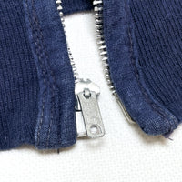 (VINTAGE) 1960'S～ UNKNOWN THERMAL LINED ZIP UP HOODIE SWEAT SHIRT