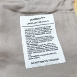 (DESIGNERS) MADE IN JAPAN UNUSED SLEEVE LEATHER PANELED DOUBLE BREASTED COTTON BIKER JACKET