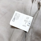 (DESIGNERS) MADE IN JAPAN UNUSED SLEEVE LEATHER PANELED DOUBLE BREASTED COTTON BIKER JACKET