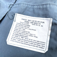 (VINTAGE) 1969 US ARMY SLEEVE CUT OFF TRENCH COAT