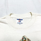 (t-shirt) 1990'S～ MADE IN USA UNKNOWN T-SHIRT WITH QUILTING VEST