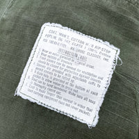 (VINTAGE) 1969 US ARMY JUNGLE FATIGUE 5th RIPSTOP JACKET
