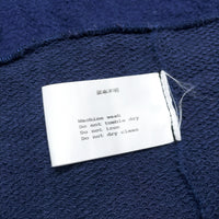 (DESIGNERS) MADE IN JAPAN gilet DOCKING REMAKE LONG LENGTH ZIP UP HOODIE SWEAT SHIRT