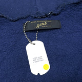 (DESIGNERS) MADE IN JAPAN gilet DOCKING REMAKE LONG LENGTH ZIP UP HOODIE SWEAT SHIRT