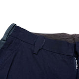(DESIGNERS) 2000'S John UNDERCOVER FRONT/BACK FABRIC PANELED DESIGN PANTS