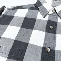 (VINTAGE) 1990'S～ ST. JOHN'S BAY BLOCK CHECKERED SHIRT