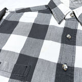 (VINTAGE) 1990'S～ ST. JOHN'S BAY BLOCK CHECKERED SHIRT