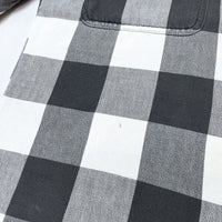 (VINTAGE) 1990'S～ ST. JOHN'S BAY BLOCK CHECKERED SHIRT