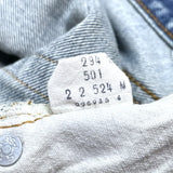 (vintage) 1982 MADE IN USA Levi's 501 RED LINE DENIM PANTS