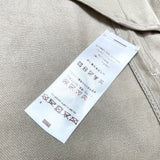 (DESIGNERS) MADE IN ITALY LOUIS VUITTON COTTON LINEN BELTED COAT AS IS WITH HANGER