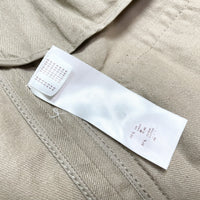 (DESIGNERS) MADE IN ITALY LOUIS VUITTON COTTON LINEN BELTED COAT AS IS WITH HANGER