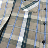 (vintage) 1980'S～ MADE IN USA FIVE BROTHER LATTICE PATTERN HEAVY FLANNEL SHIRT