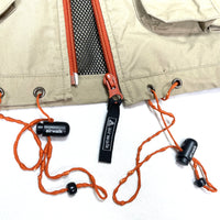 (VINTAGE) 2000'S～ airwalk ZIP UP VEST WITH 10 POCKETS