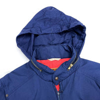 (VINTAGE) 1980'S Levi's STAND COLLAR PADDED JACKET WITH 8 POCKETS