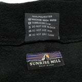 (vintage) MADE IN USA SUNRISE MILL FLEECE VEST