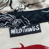 (other) WILD THINGS TOTAL PATTERN PRINT REVERSIBLE BUCKET HAT