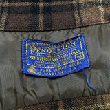 (vintage) 1970'S～ MADE IN USA PENDLETON PLAID PATTERN WOOL BOARD SHIRT