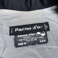 (VINTAGE) 1980'S Panno d'or 2WAY DESIGN NYLON JACKET WITH ZIPPER