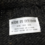 (VINTAGE) MADE IN ECUADOR UNKNOWN STARS & STRIPES PATTERN BOTTLENECK KNIT