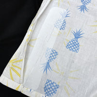 (VINTAGE) 1960'S～ ARROW PINEAPPLE PATTERN ALL OVER PRINT COTTON HAWAIIAN SHIRT