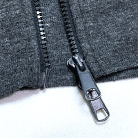 (DESIGNERS) PPFM HOOD DEFORMED DESIGN ZIP UP HOODIE