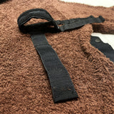 (designers) MADE IN JAPAN SWIPE ON THE QUIET SIDE ZIP STYLE TOWEL FABRIC ZIP UP SHORT SLEEVE BOX SHIRT