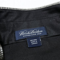 (VINTAGE) NEW MADE IN CANADA BROOKS BROTHERS GLEN PLAID 2 TUCK WOOL SLACKS