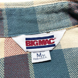 (VINTAGE) 1980'S～ MADE IN USA BIG MAC PLAID PATTERN HEAVY FLANNEL SHIRT